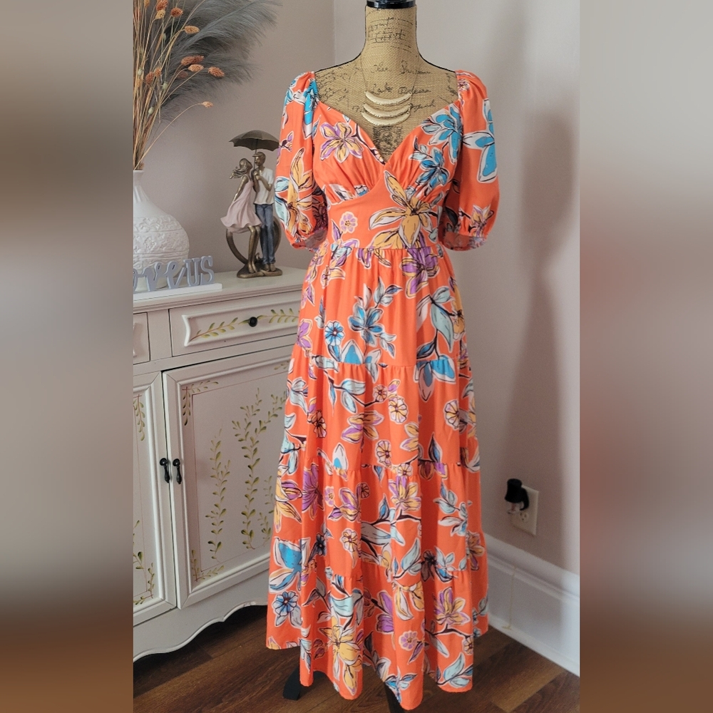 Flying Tomato Vibrant Floral Maxi Dress - Picture 2 of 4